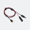Câble Pour Panneau Solaire MC4 Vers XT60 - Longueur 3,5m - Ecoflow - Camping -Quechua Boutique cable pour panneau solaire mc4 vers xt60 longueur 35m ecoflow camping