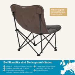 Chaise De Camping Pliante - Mala - Sac De Transport - Rembourrée - Max. 135 Kg -Quechua Boutique chaise de camping pliante mala sac de transport rembourree max 135 kg 5