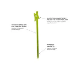 Nemo Equipment Airpin Tent Pegs - 4 Pièces -Quechua Boutique nemo equipment airpin tent pegs 4 pieces 4