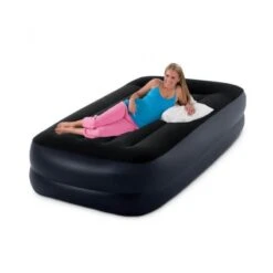 Intex Pillow Rest Raised Twin - Lit Gonflable - 191x99x42cm - Compris Les Accessoires -Quechua Boutique pillow rest raised twin lit gonflable 191x99x42cm compris les accessoires 2