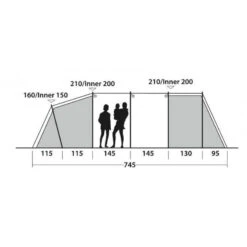 Tente De Camping Outwell Winwood 8 -Quechua Boutique tente de camping outwell winwood 8 3