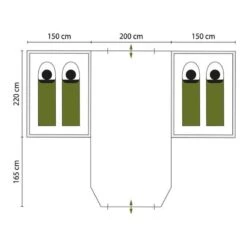 Tente Dôme Hammerfest 4 Plus - Camping - 2 Cabines - 4 Personnes - 2 Entrées 13 Tente Dôme Hammerfest 4 Plus - Camping - 2 Cabines - 4 Personnes - 2 Entrées -Quechua Boutique tente dome hammerfest 4 plus camping 2 cabines 4 personnes 2 entrees 6