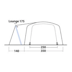 Tente Gonflable Outwell Oakdale 5PA -Quechua Boutique tente gonflable outwell oakdale 5pa 4